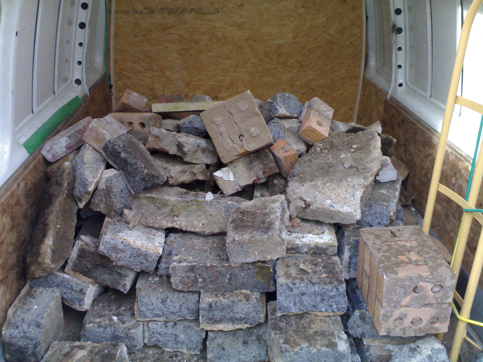 tonne of bricks