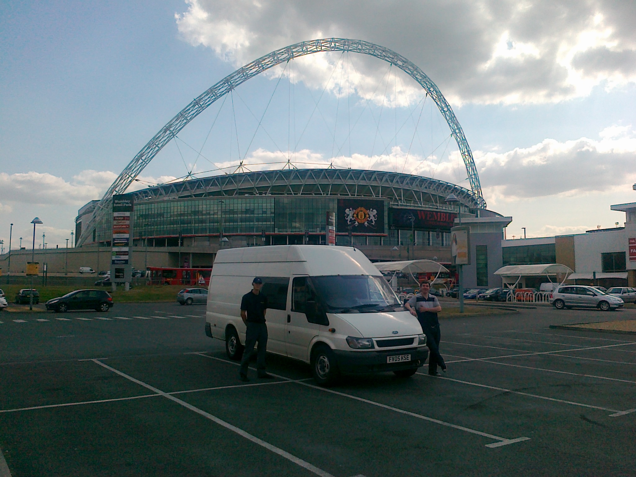 wembley man and van